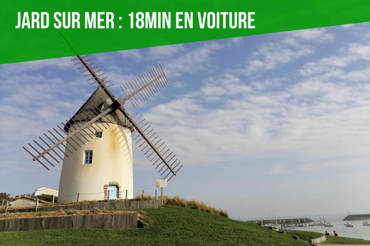 Le Cottage De Lyxie-Nature Et Sports Talmont-Saint-Hilaire المظهر الخارجي الصورة